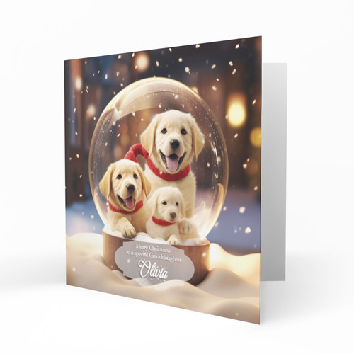 Personalised christmas cards - personalised,