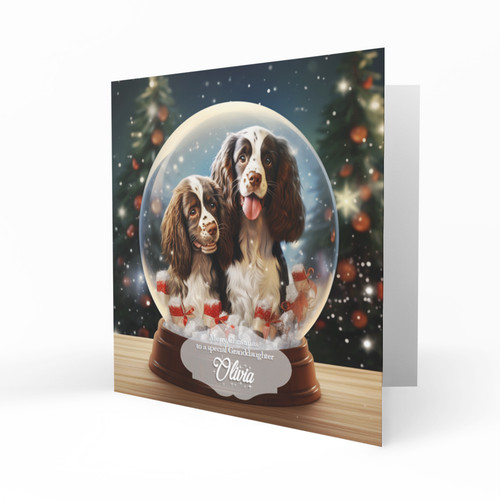 Personalised christmas cards - personalised,