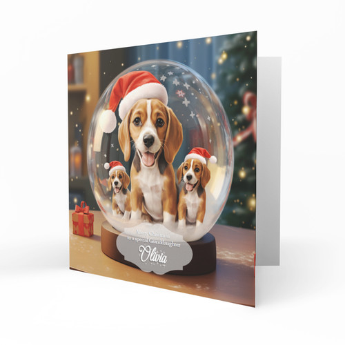 Personalised christmas cards - personalised,
