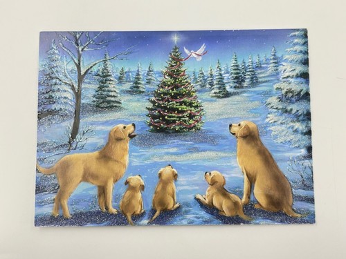 Golden retriever christmas - retriever,